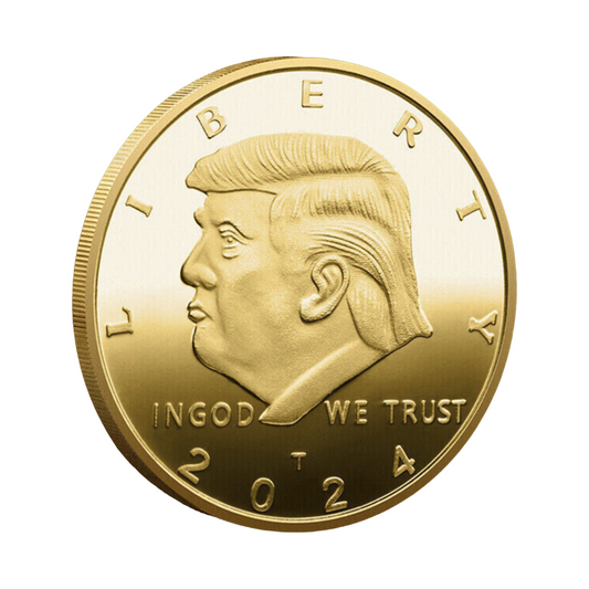 Trump 2024 Gold Coin