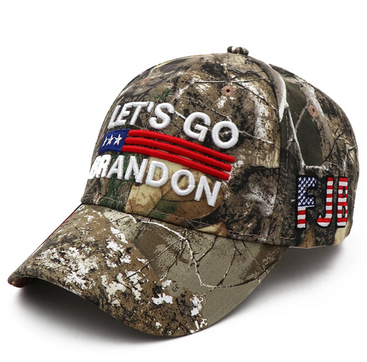 Let's Go Brandon Camo Hat